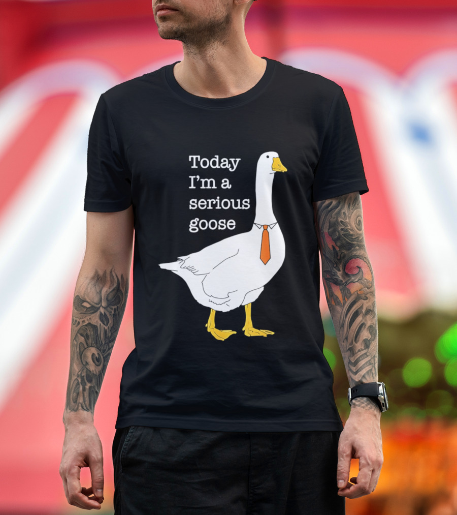 Today I'm A Serious Goose T-Shirt