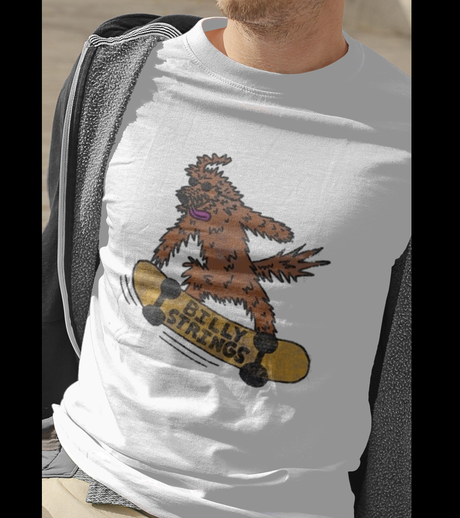 Billy Strings Skateboard Dog 2026 T-Shirt
