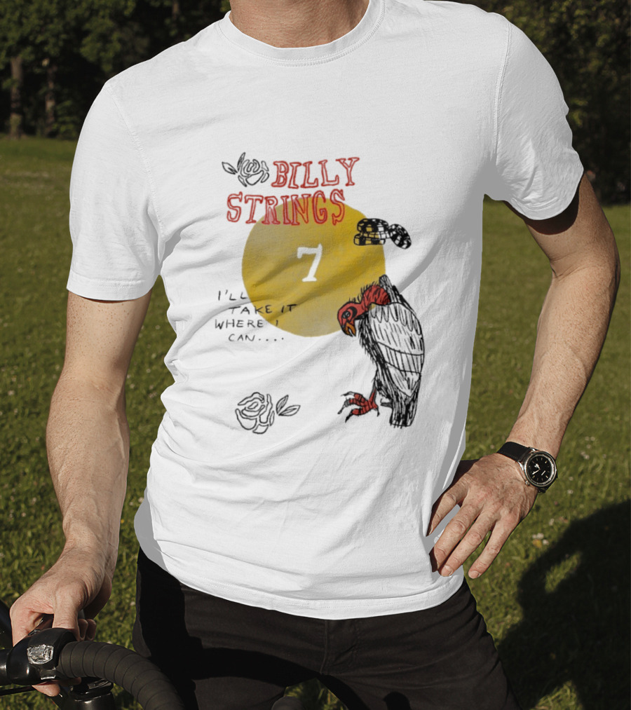 Billy Strings I'll Take It Where I Can Vulture And Sun T-Shirt