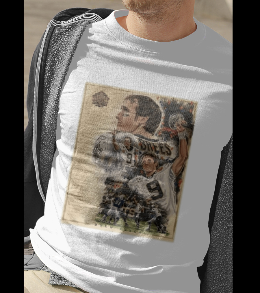 Drew Brees New Orleans Saints 2026 Pro Football Hall Of Fame Inductee First Ballot Hall Of Famer Quarterback Number 9 Legacy T-Shirt
