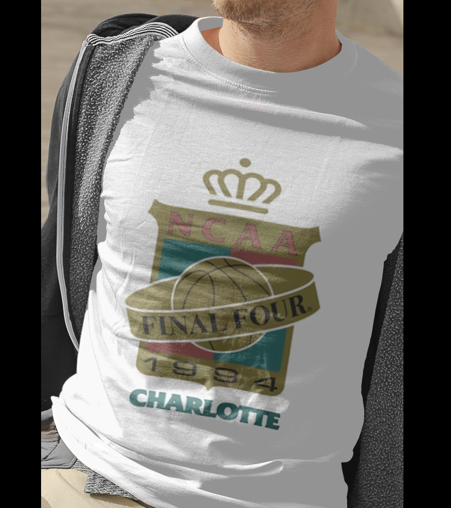 NCAA Final Four 1994 Charlotte Basketball Event T-Shirt