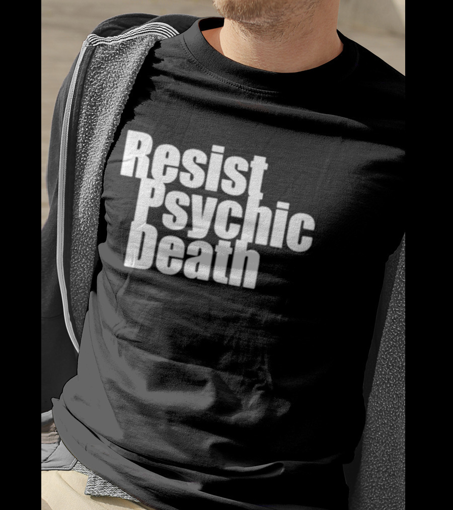Bikini Kill Resist Psychic Death Slogan Empowerment Punk Message T-Shirt