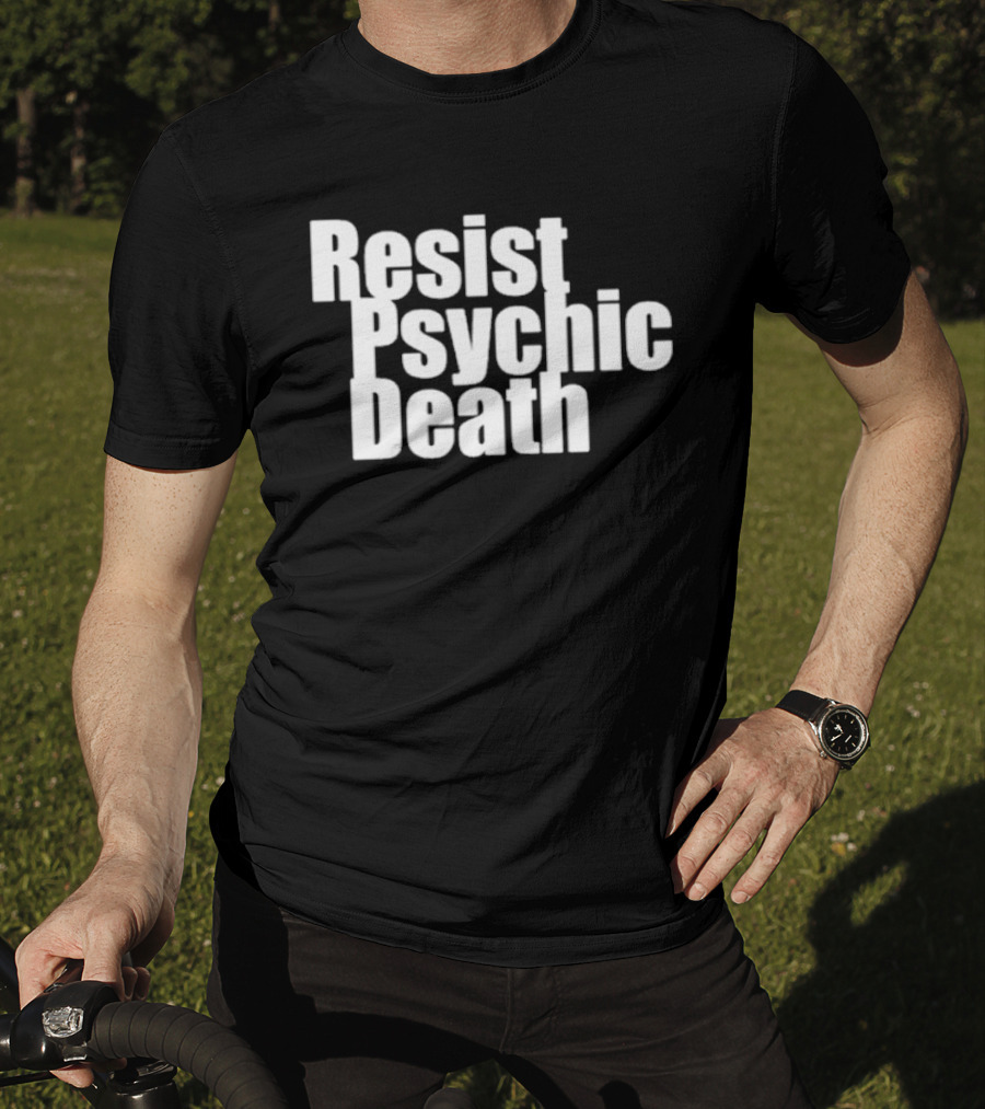 Bikini Kill Resist Psychic Death Slogan Empowerment Punk Message T-Shirt