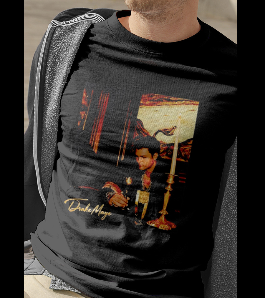 Drake Maye Take Care MVP New England Patriots T-Shirt