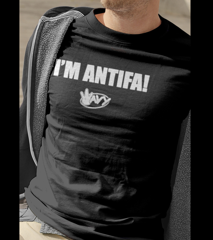I'm Antifa Wavy T-Shirt