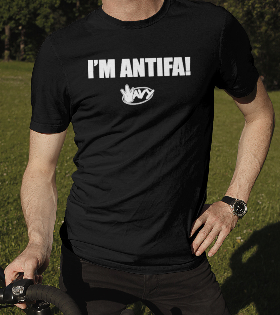I'm Antifa Wavy T-Shirt