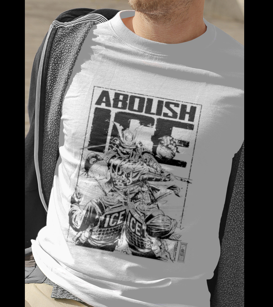 Abolish Ice Samurai Warrior Protest T-Shirt