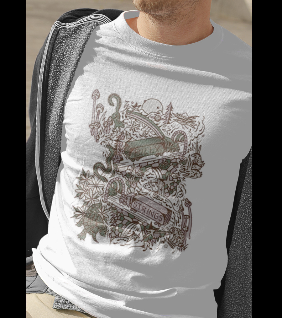 Billy Strings Winter 2026 Asheville Tunnels T-Shirt