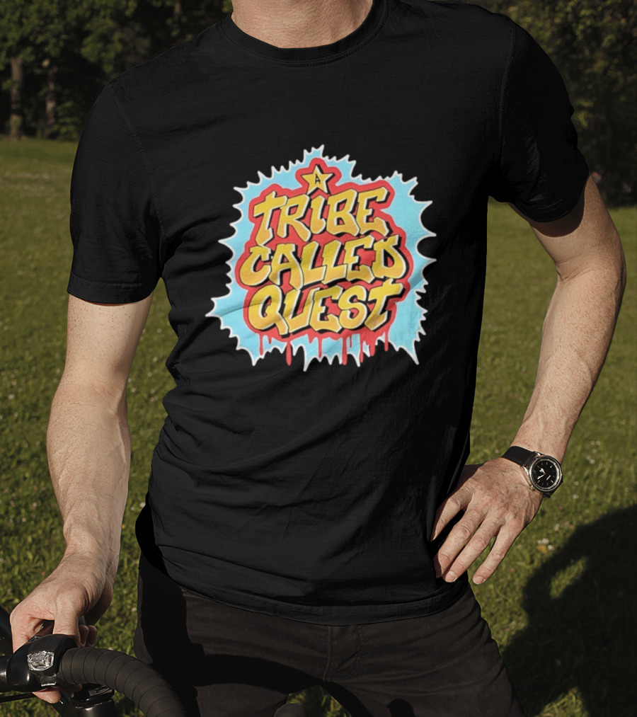 A Tribe Called Quest Vintage Style Dripping Graffiti T-Shirt