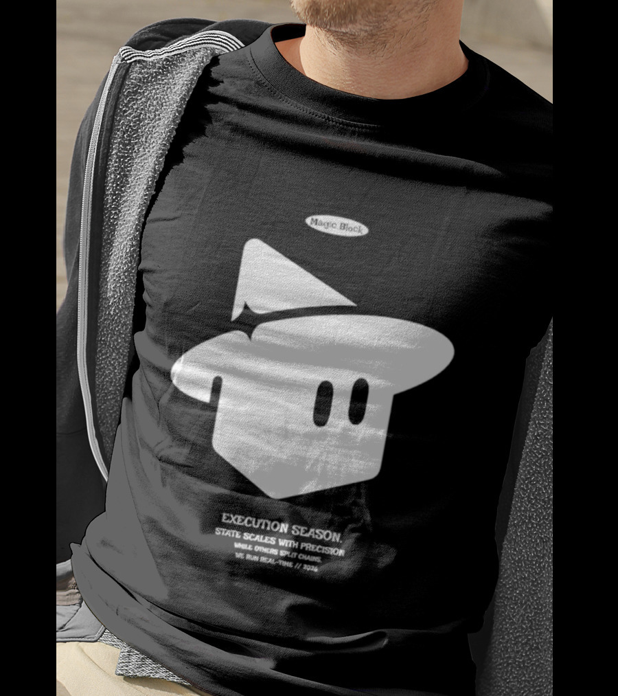 Execution Season Magic Block State Scales With Precision T-Shirt