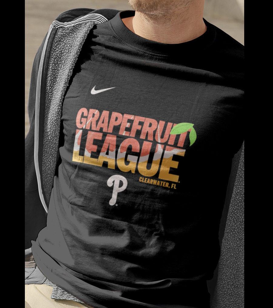 Nike Grapefruit League Clearwater FL Philadelphia Phillies P 2026 T-Shirt