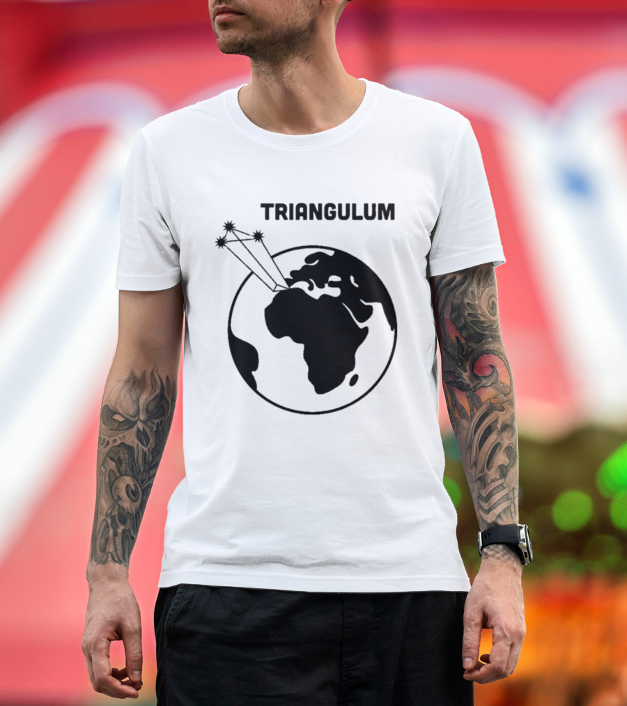 Triangulum Earth Star Constellation T-Shirt