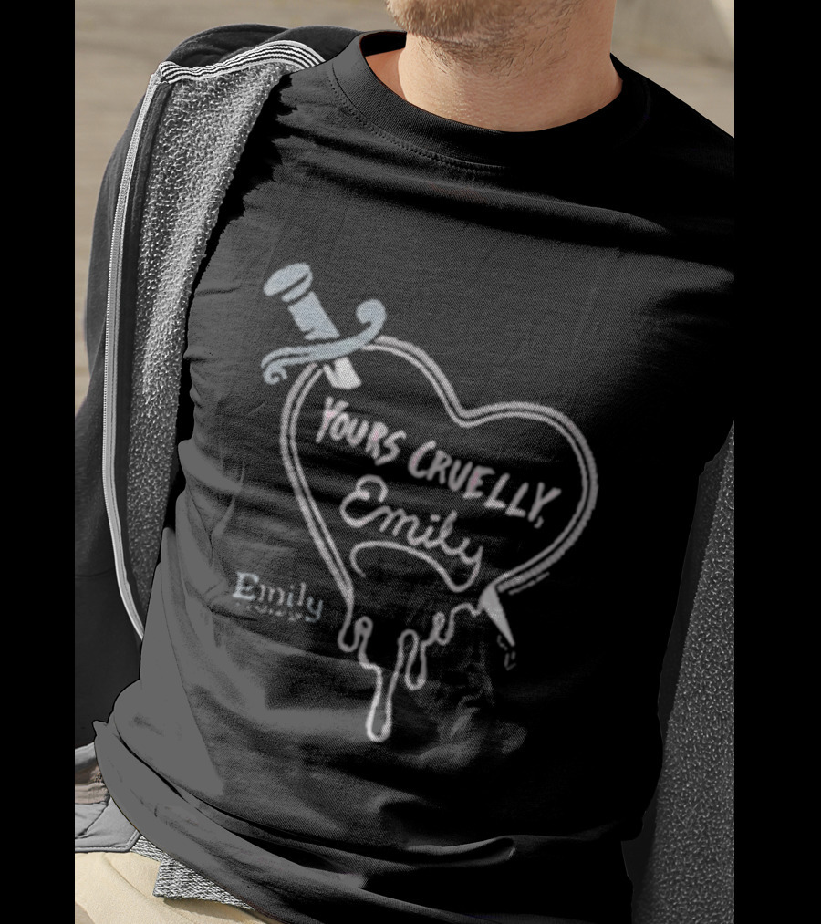 Yours Cruelly Emily Knife Heart T-Shirt