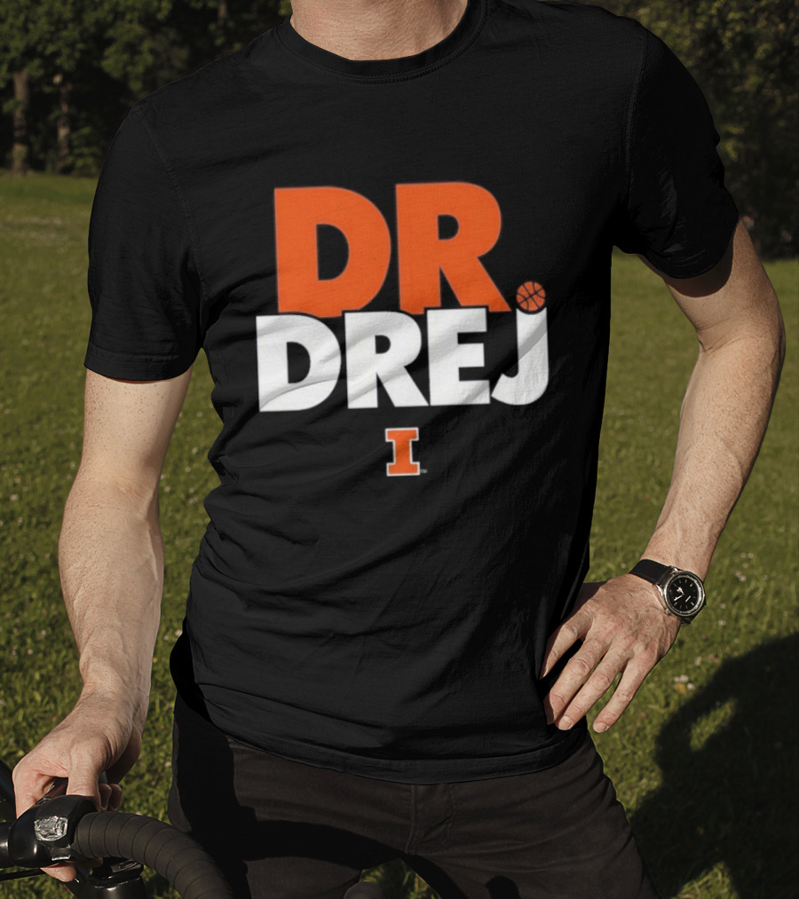 Andrej Stojakovic Dr. Drej I Illinois Fighting Illini T-Shirt