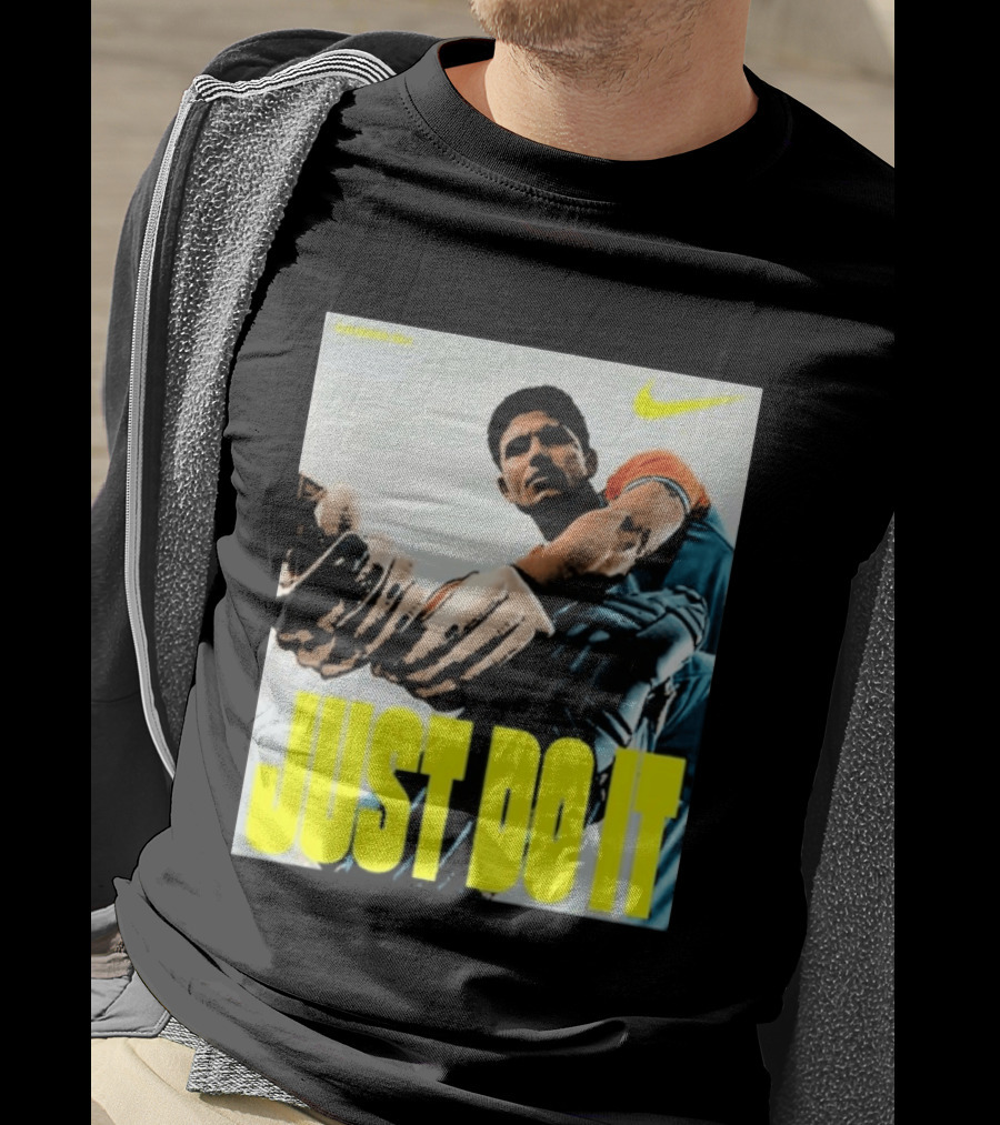 Nike Shubman Gill Just Do It Collaboration Athletic Wear T-Shirt