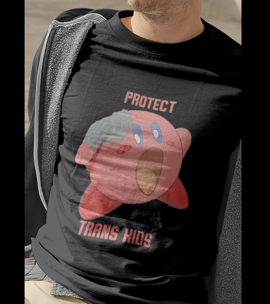 Kirby Protect Trans Kids T-Shirt