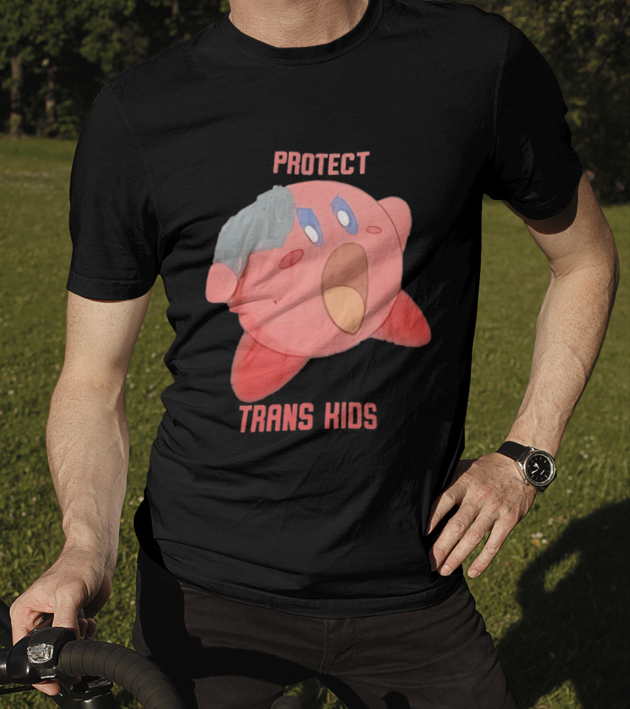Kirby Protect Trans Kids T-Shirt