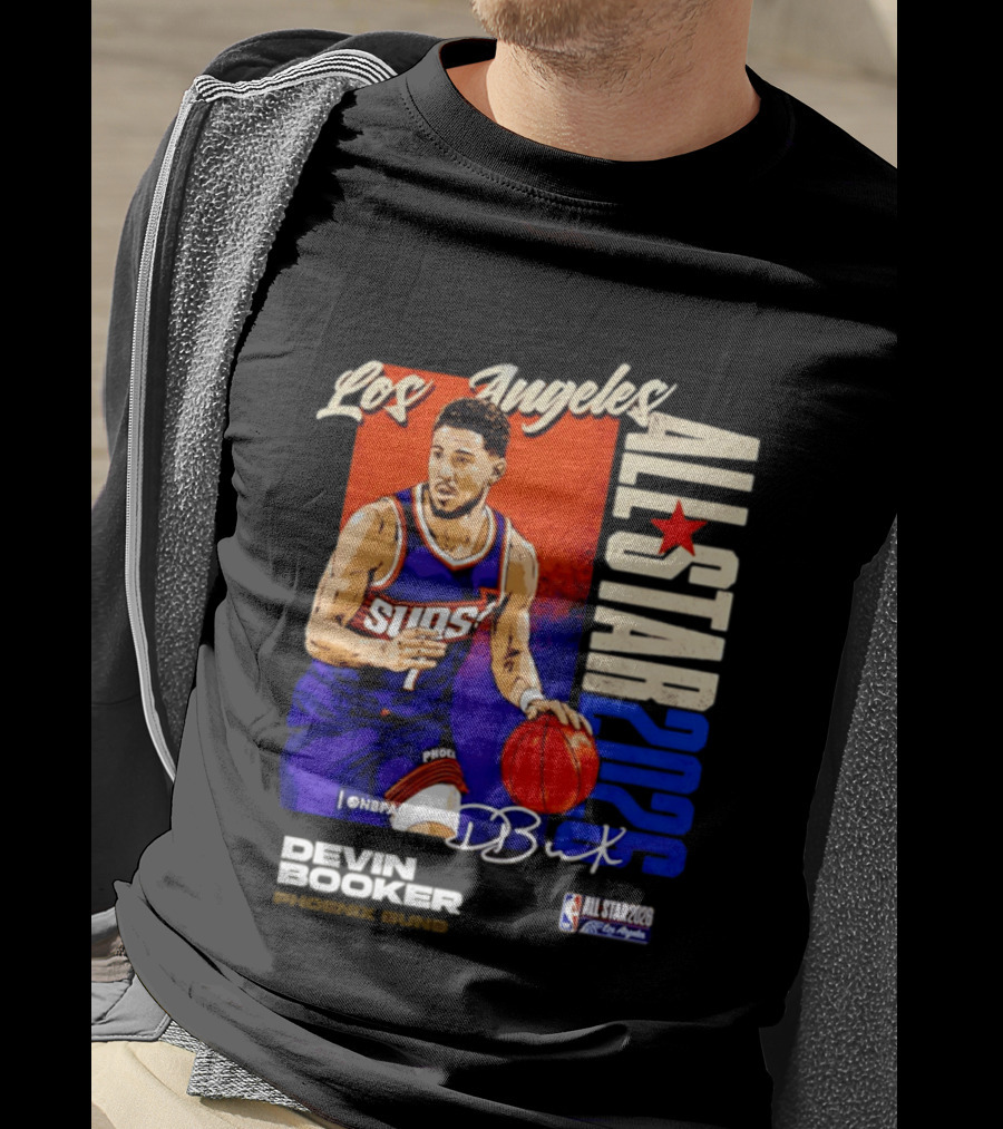 Devin Booker Los Angeles 2026 NBA All Star Suns D Book T-Shirt