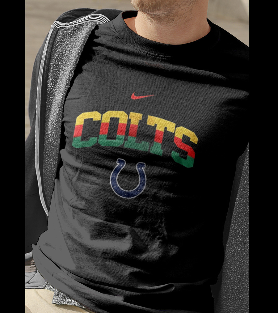 Indianapolis Colts Nike Black History Month 100th Anniversary T-Shirt