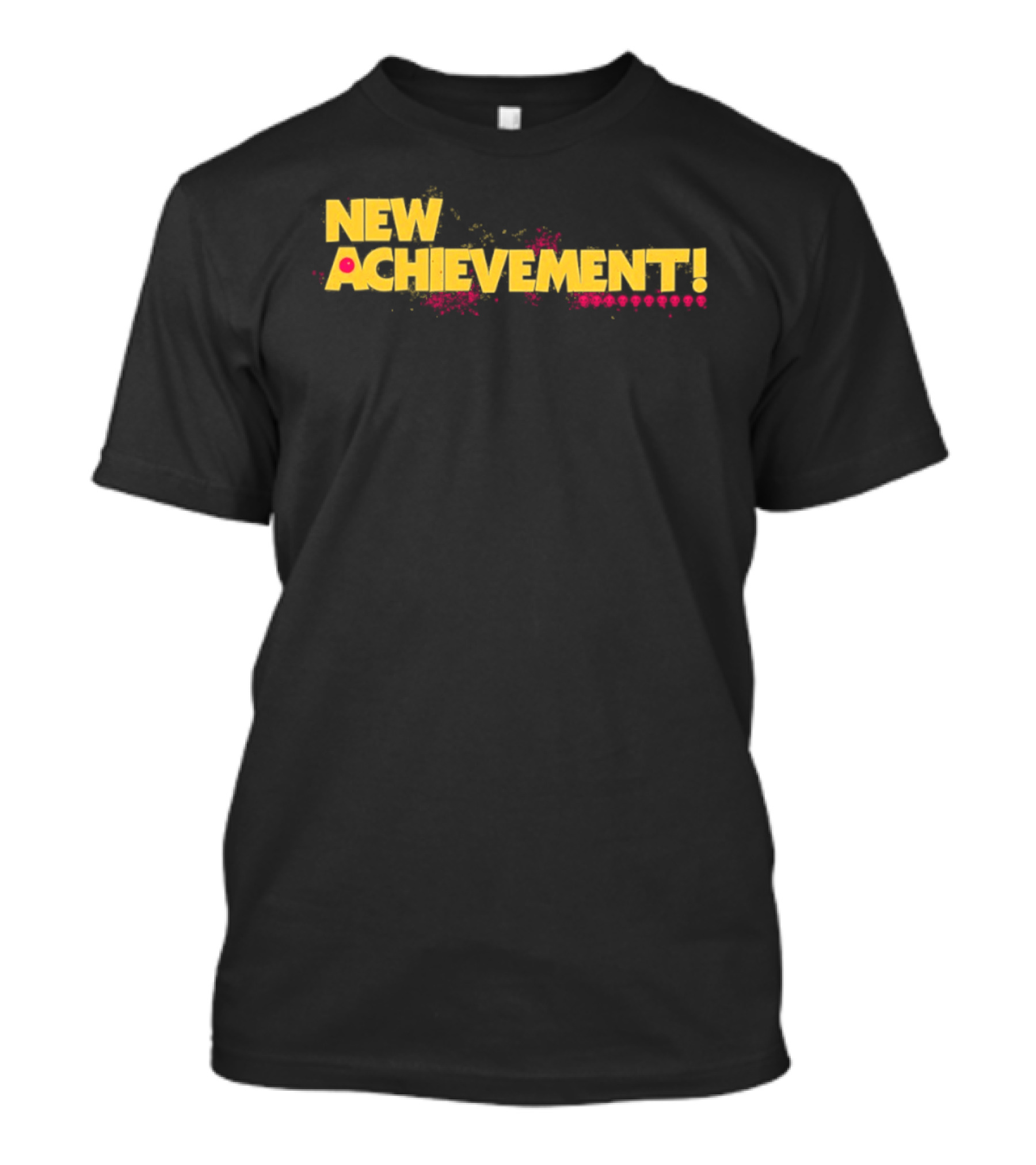 New Achievement Skulls Vibrant Splatter T-Shirt