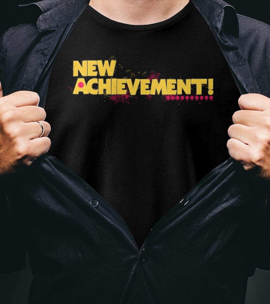 New Achievement Skulls Vibrant Splatter T-Shirt