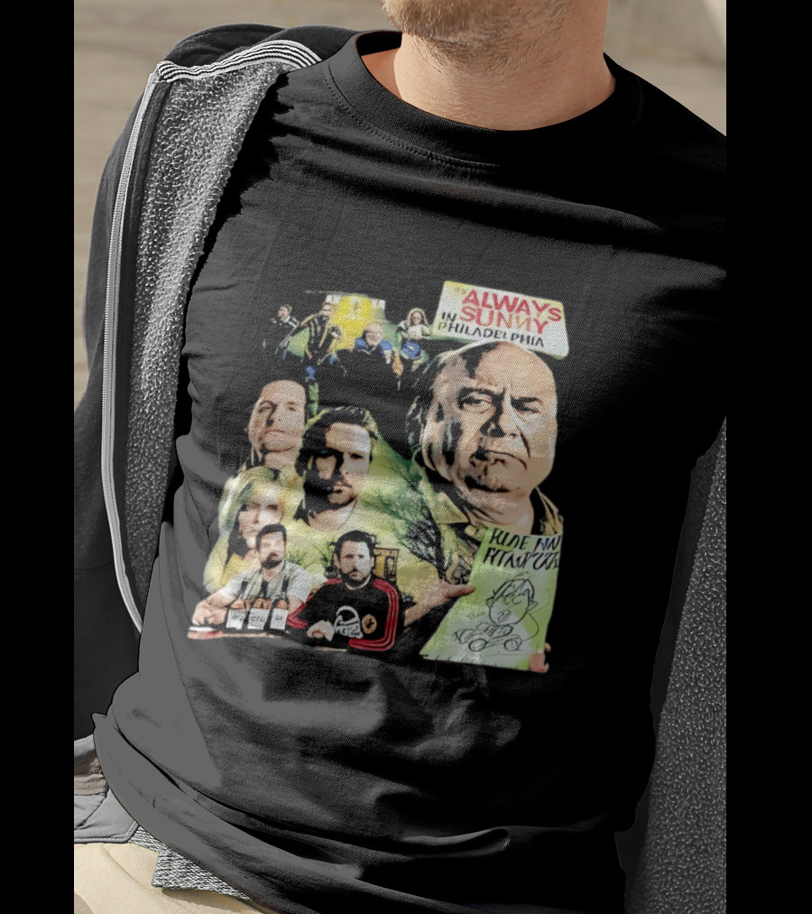 Always Sunny In Philadelphia Characters Collage T-Shirt