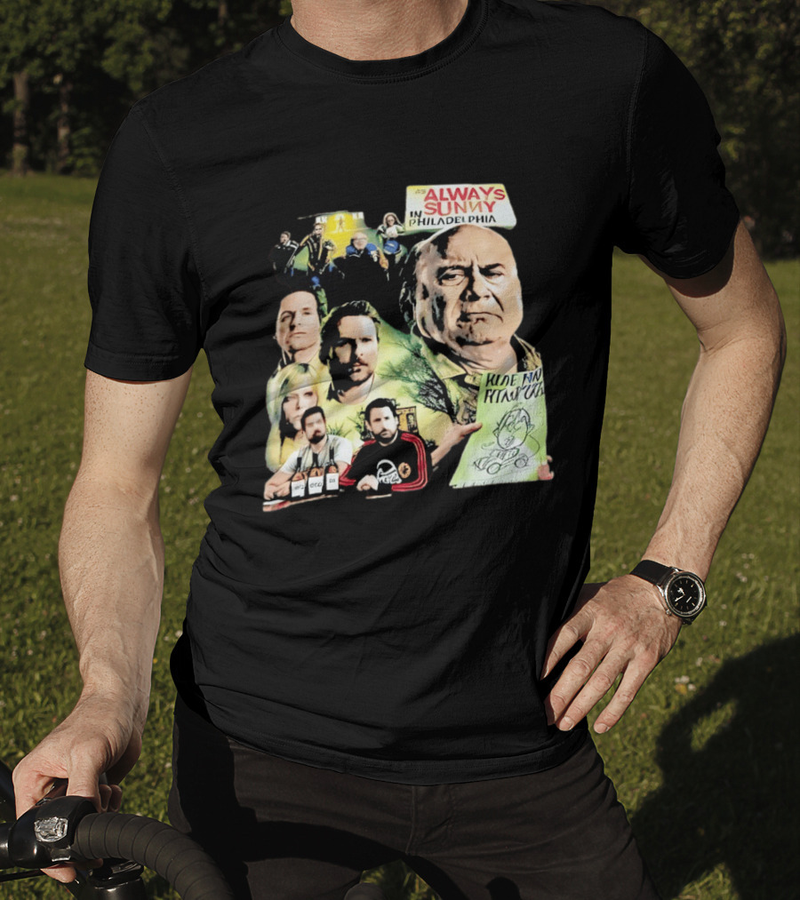 Always Sunny In Philadelphia Characters Collage T-Shirt