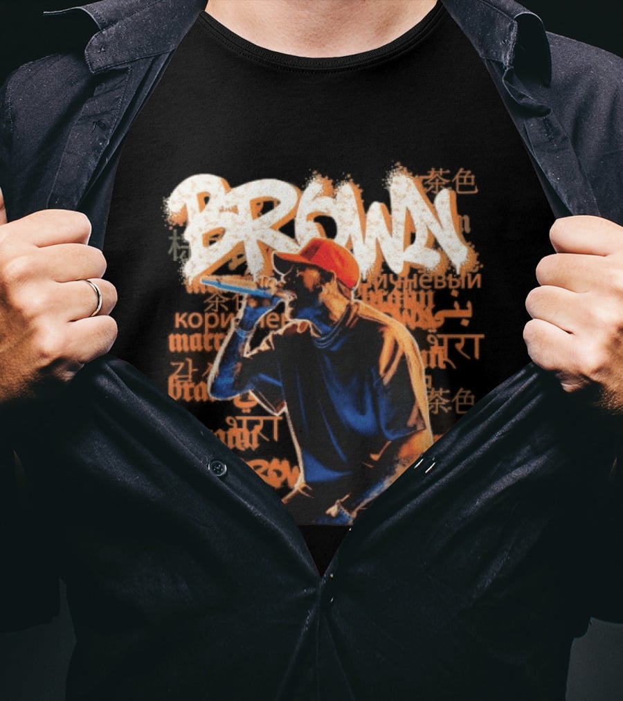 Chris Brown Performance Vibe Streetwear T-Shirt