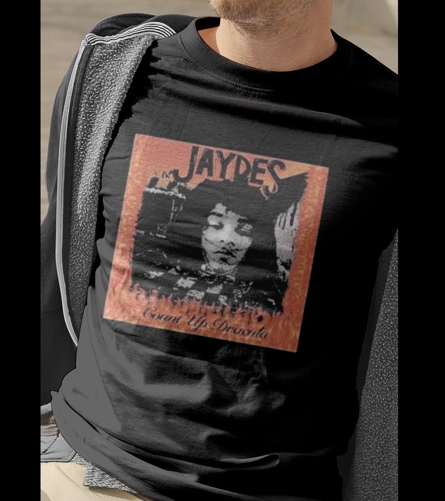 Jaydes Count Up Dracula Vintage Gothic Flames Checkerboard T-Shirt