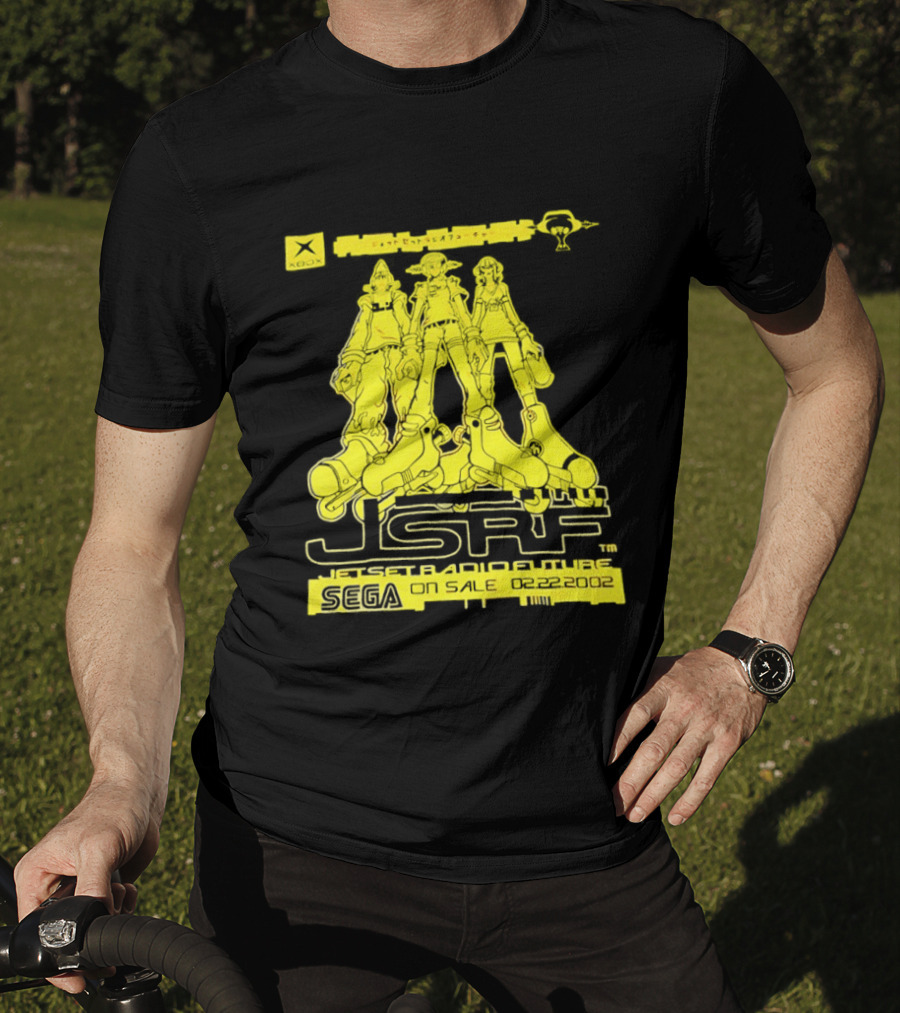 Jet Set Radio Future JSRF SEGA Xbox 2002 T-Shirt