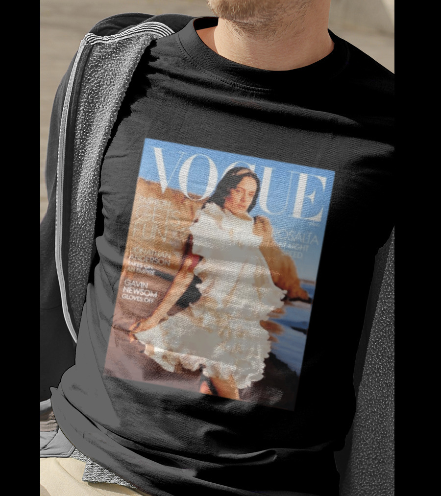 Vogue Spring Fashion Rosalia At Light Speed Jonathan Anderson Gavin Newsom T-Shirt