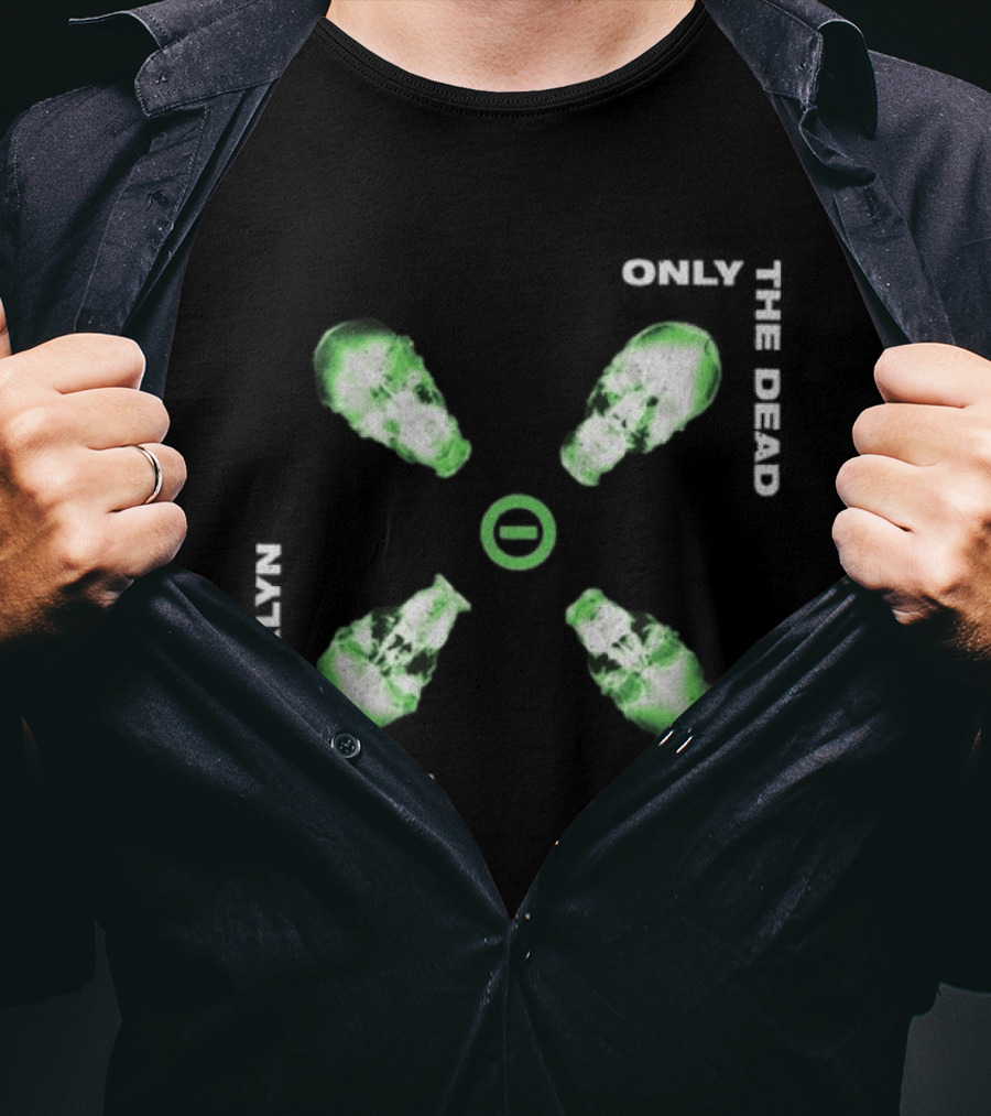 Type O Negative Brooklyn Green Skull T-Shirt