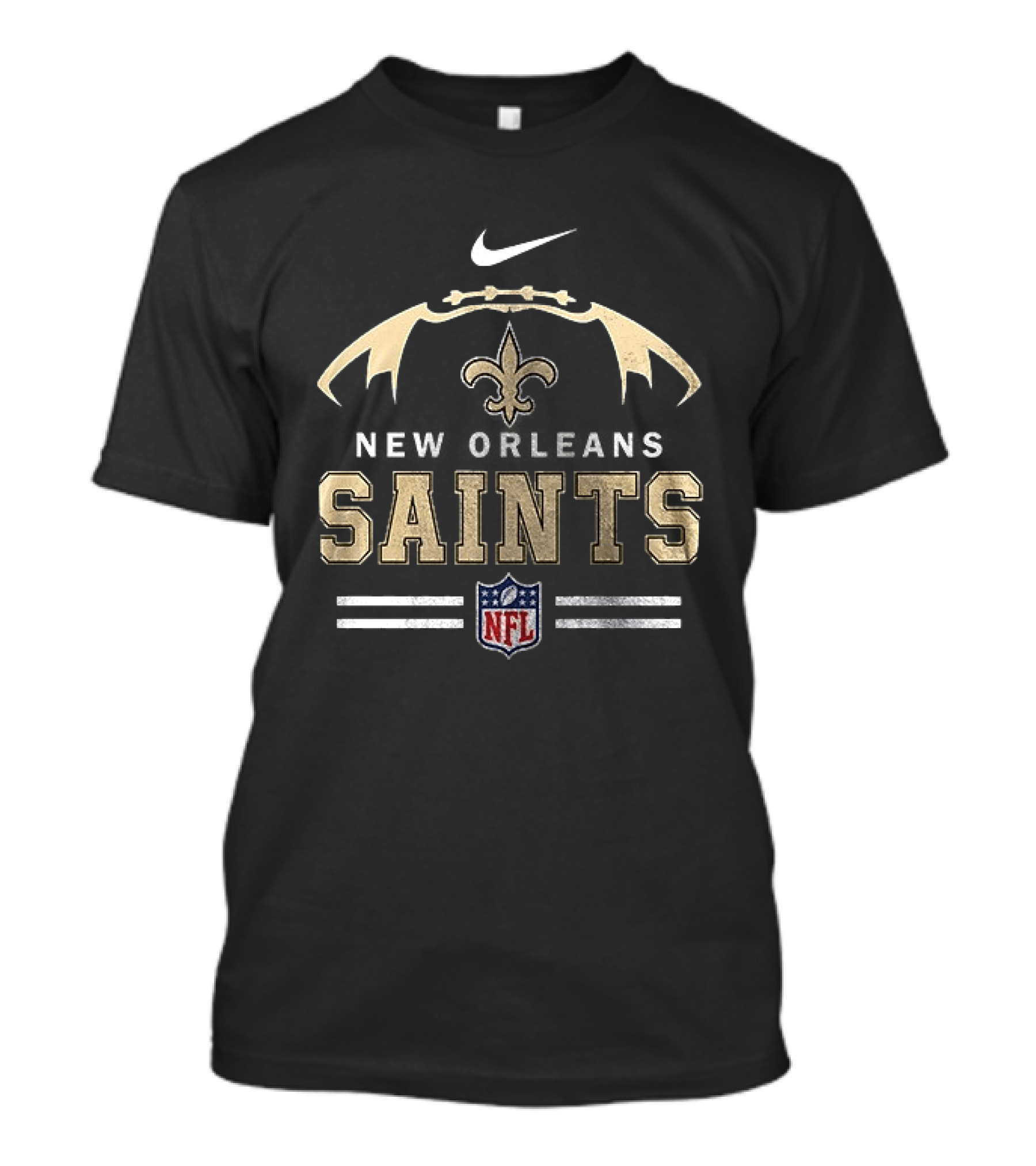 New Orleans Saints Grumpy Old Caterpillar Operator NFL Licensed T-Shirt
