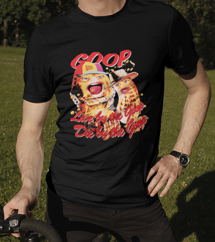 GOOP Live By The Goop Die By The Goop Peanuts Hat Drum T-Shirt