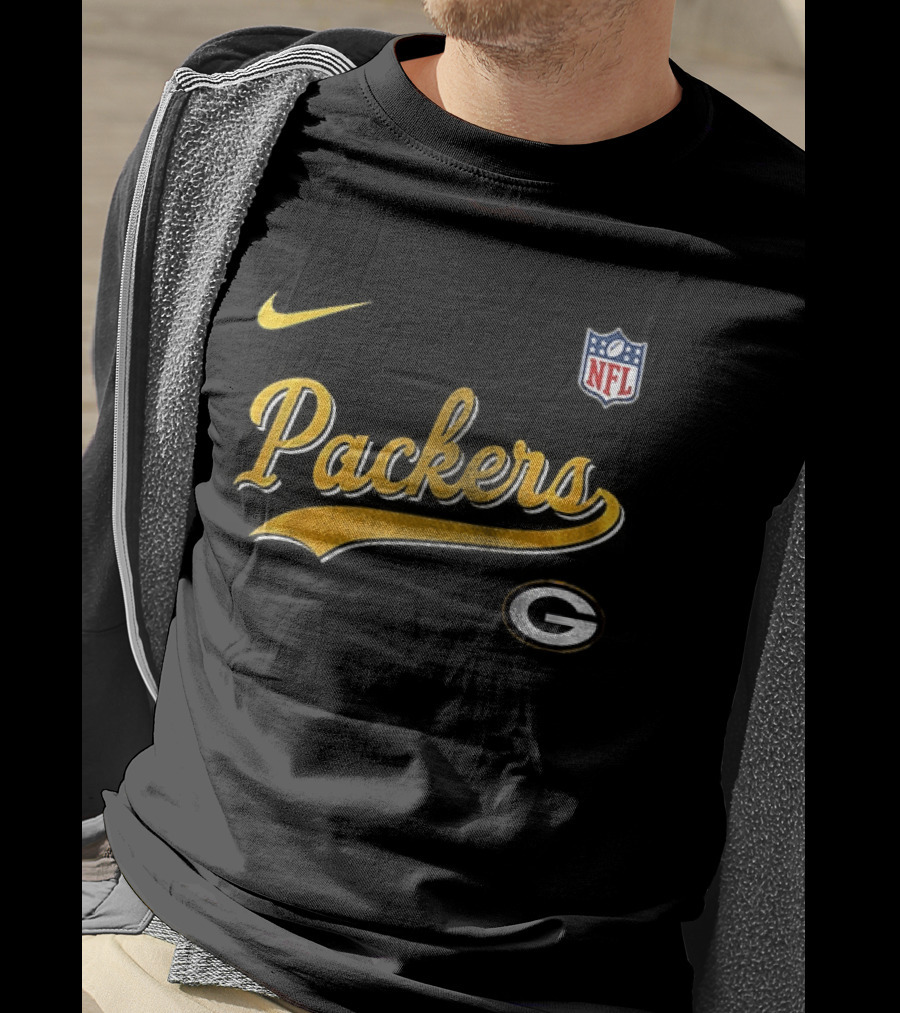 Green Bay Packers NFL Nike Collaboration 250th USA Edition T-Shirt