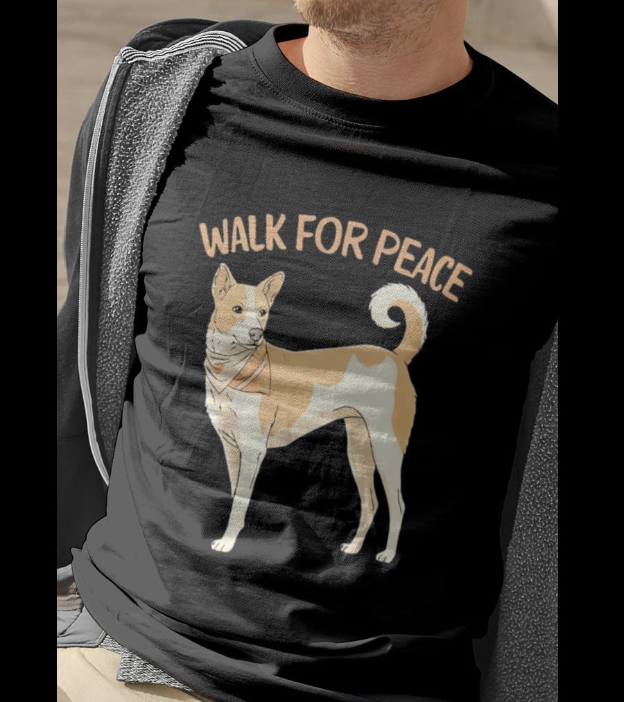 Walk For Peace Aloka Dog T-Shirt