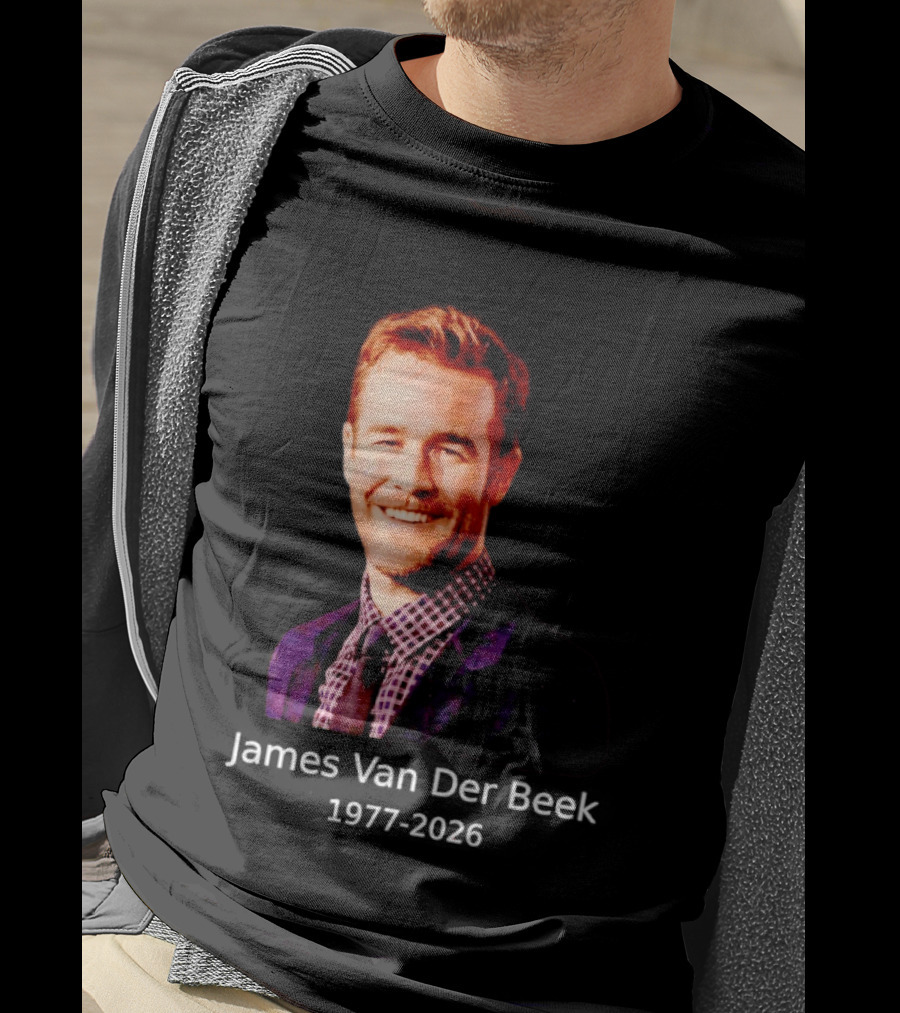 RIP James Van Der Beek James Vanderbeek T-Shirt