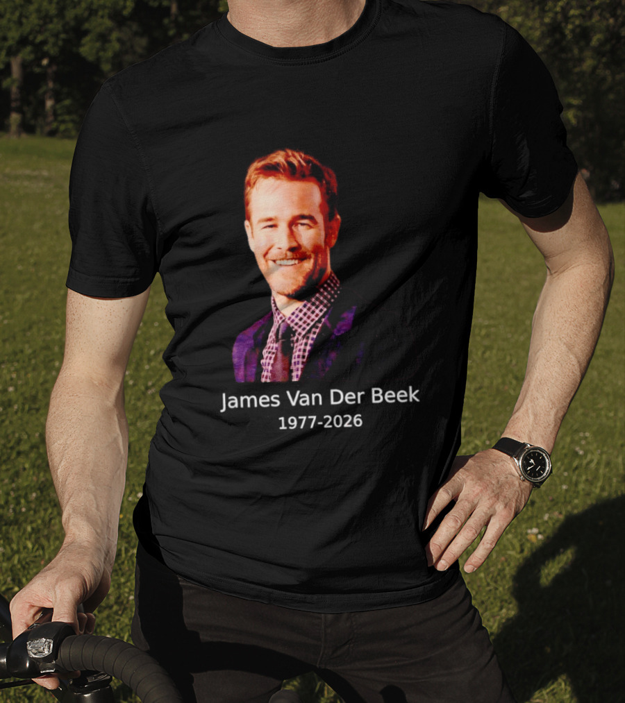 RIP James Van Der Beek James Vanderbeek T-Shirt