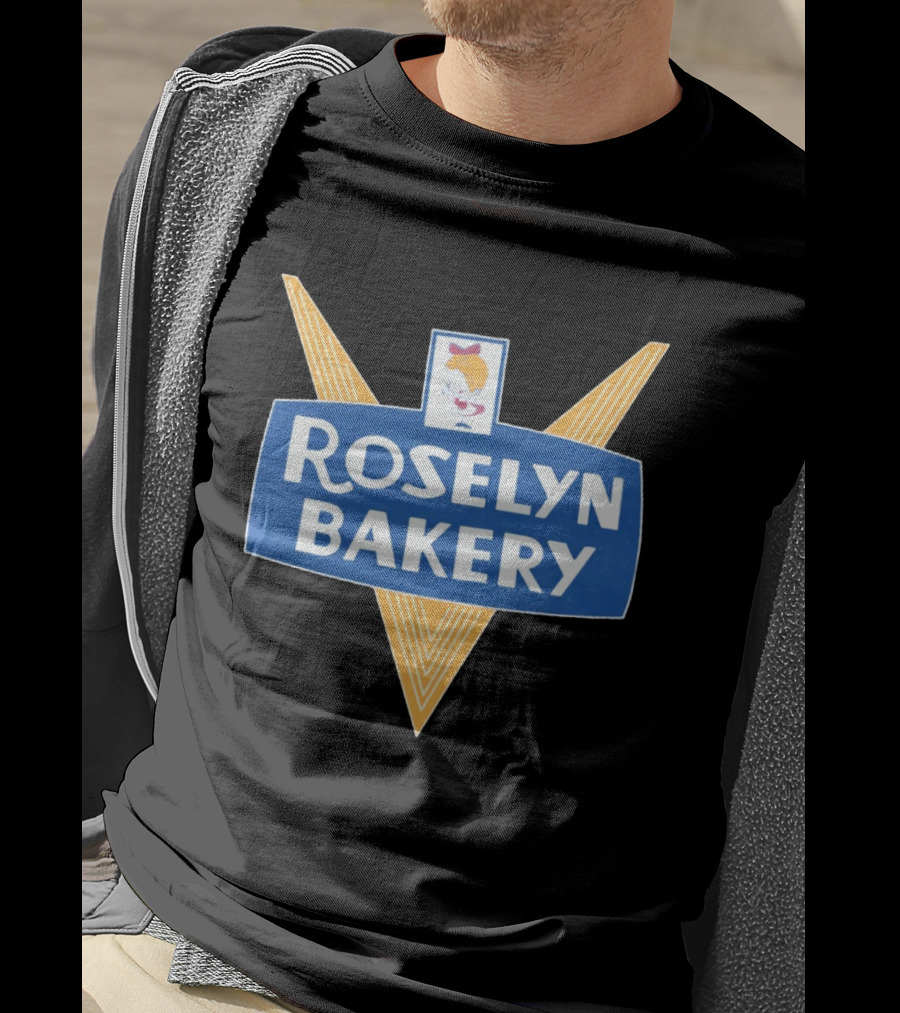 Roselyn Bakery Vintage Logo With Iconic Girl Chef T-Shirt