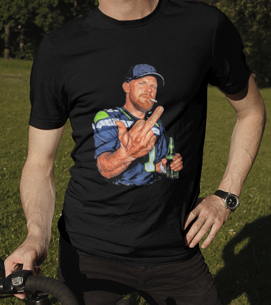 Sam Darnold Flipping Off T-Shirt