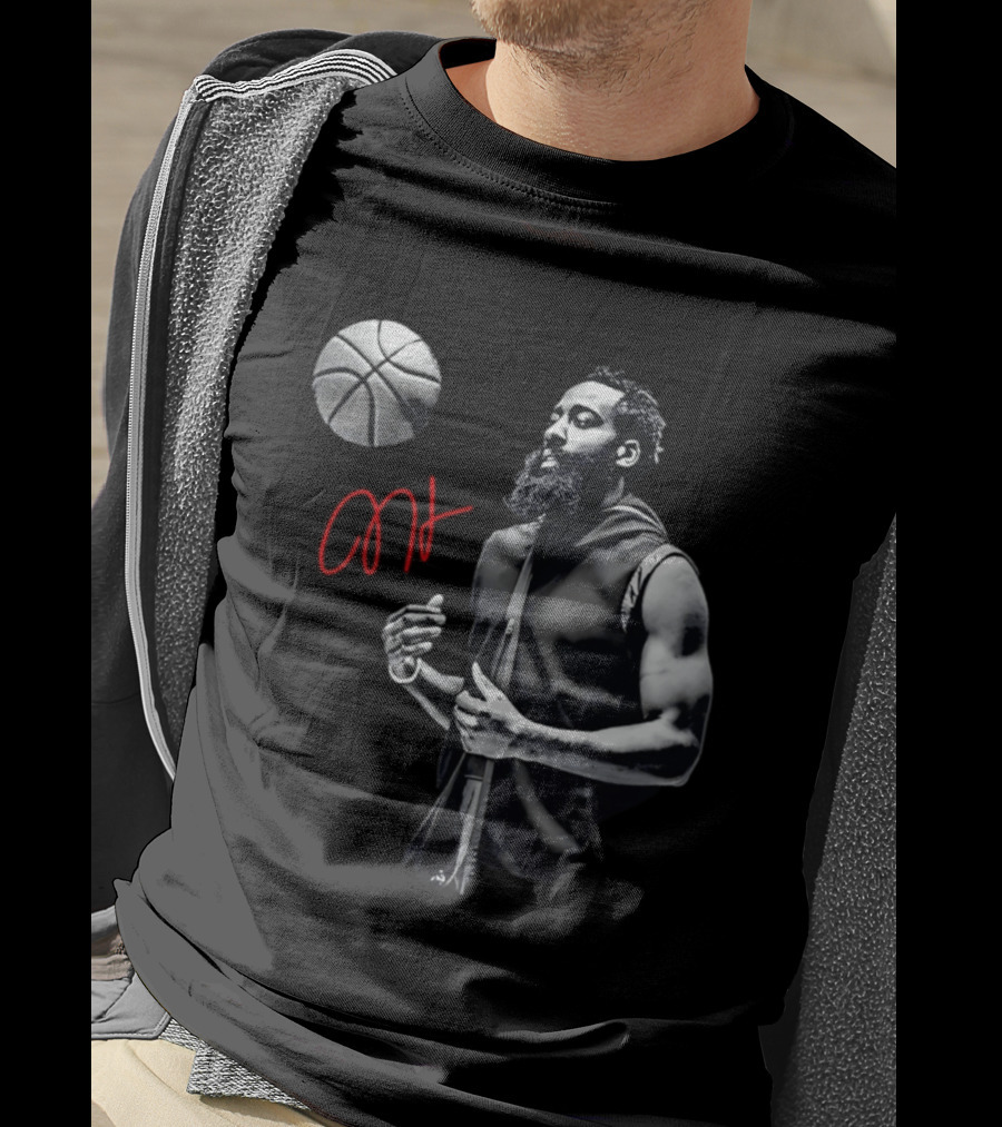 James Harden Basketball Cleveland Cavaliers T-Shirt