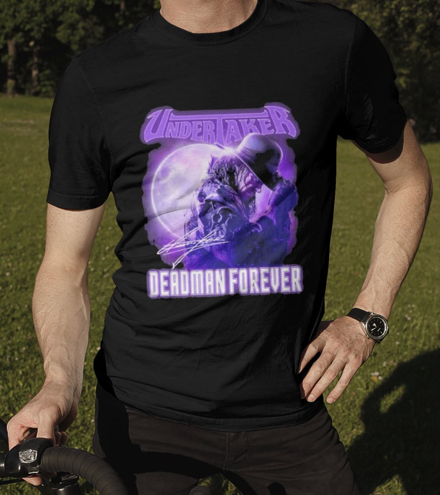 Undertaker Deadman Forever Purple Moon T-Shirt