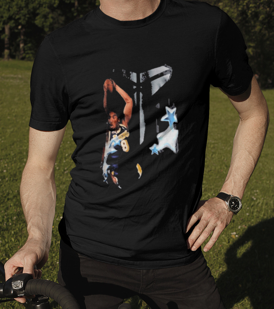Kobe Bryant Black Mamba 8 First All Star Game Iconic Dunk Stars T-Shirt