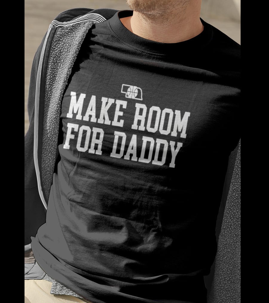 Make Room For Daddy Basketball Nebraska T-Shirt