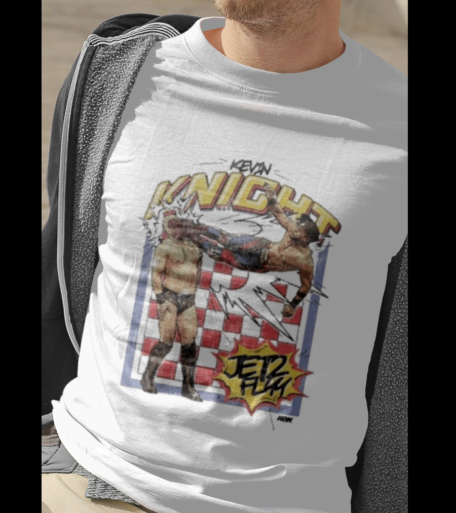 Kevin Knight Jet2fly Wrestling Kick Action T-Shirt