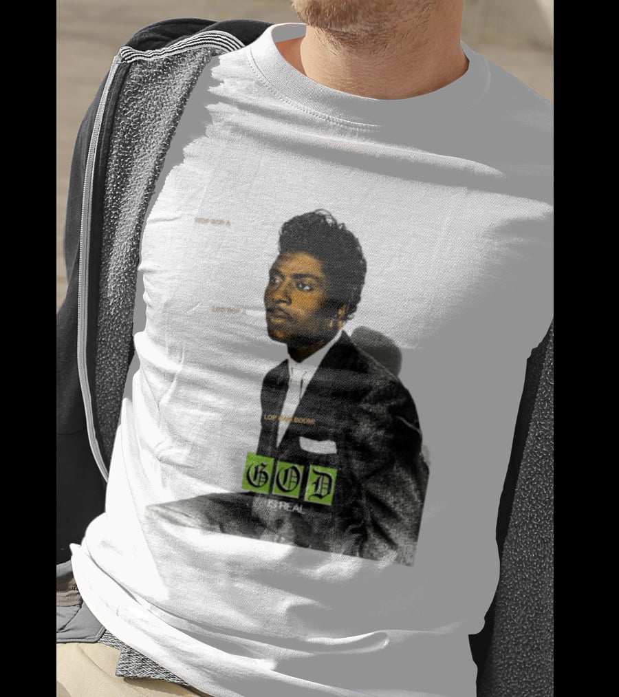 Little Richard Wop Bop A Loo Bop A Lop Bam Boom God Is Real T-Shirt