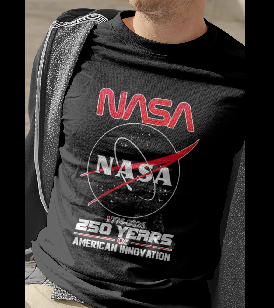 NASA 1776 2026 250 Years Of American Innovation T-Shirt