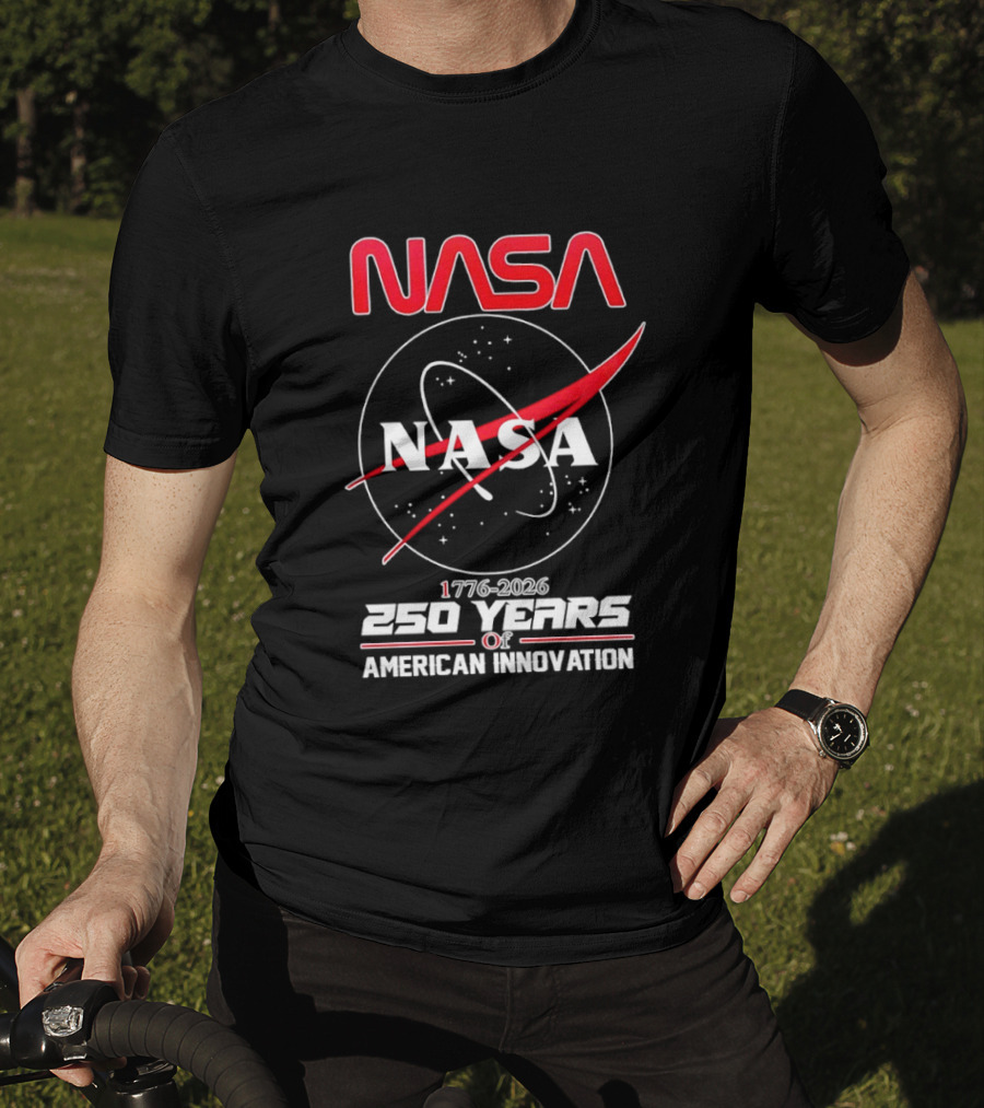 NASA 1776 2026 250 Years Of American Innovation T-Shirt