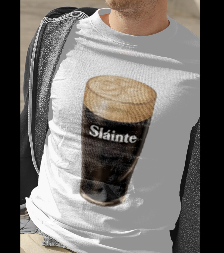Sláinte Irish Shamrock Brew Pint T-Shirt
