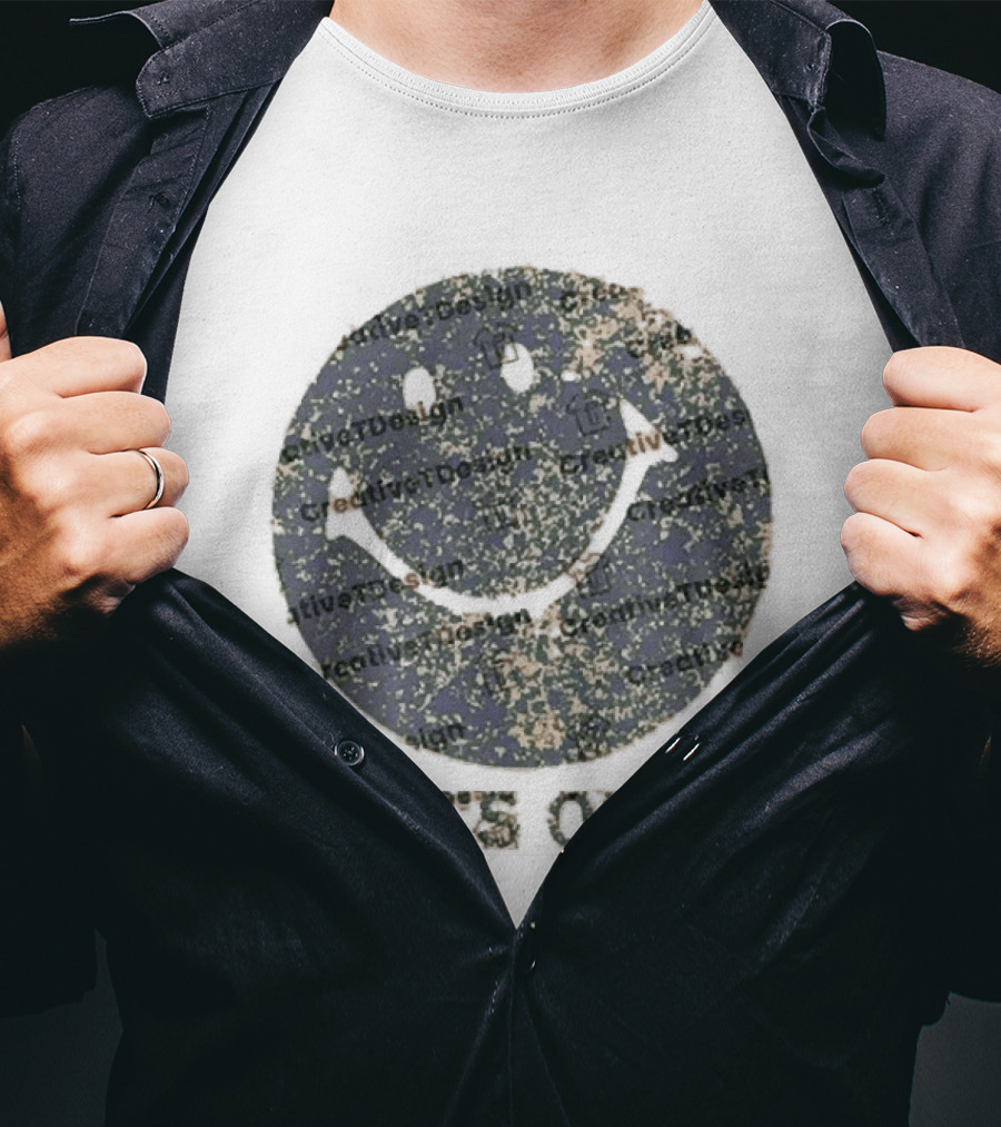 The Burbs Samira Fisher Smiley It's Ok Optimistic Face T-Shirt